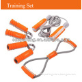 Yoga training set(hand grip and jump rope,soft expander)